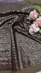 100% polyester blaadje-sequin borduurstof glans luxe voor kleding