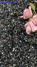 Metalen kanten Stof Sequin Borduurwerk Stof Aanpassing van de kleur