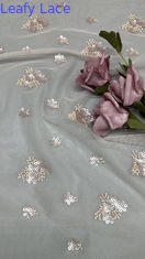 Luxe Sequin Perlen geborduurde stof kant stof Nieuwe aankomst Voor couture gelegenheid