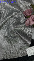 Cobra Sliver Kleur Metalen kantstof Voor jurken Luxe feest bruidsjurken