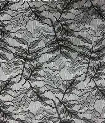 145CM Elastische Zwarte de Stoffenversiering van het Rekkant voor Vrouwenkleding