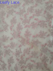 Klein Bloementulle Mesh Colored Embroidered Lace Fabric door de Yard