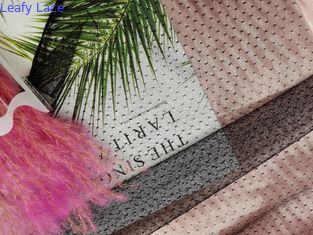 100% nylon Gevoelige Zwarte Polka Dot Tulle Fabric