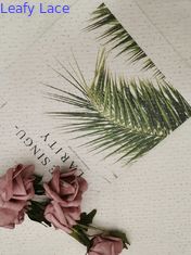 Metaal Met een laag bedekte Lurex schittert Tulle Mesh Foil Printed Fabric