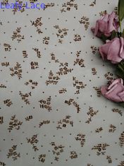 Bloem Digitaal Druk Bijeengekomen Mesh Fabric For Bedding Articles