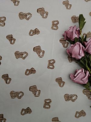 Het Kant van harttulle drukte de Bijeengekomen Kleding van Mesh Fabric For Children