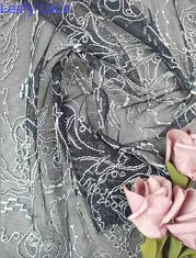 Dot Tulle Embroidered Polyester Lace-de Versiering van het Stoffenkant voor Huwelijkssluier