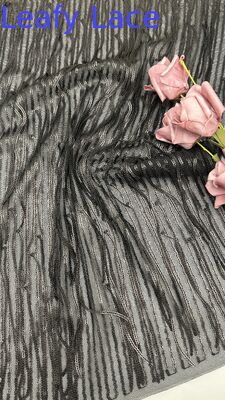 Sequin Embroideded Fabric Premium Lace Fabric for Bridal Dressmaking Wholesale Lace Fabric Factory for Global Brands