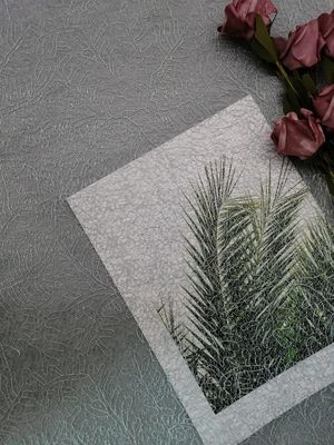 Blue Graceful Tulle Mesh Embroidered Lace Fabric