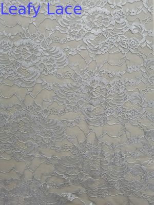 100% Nylon Soft 3D Floral Lace Fabric