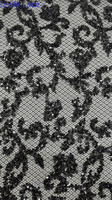 Sequin Floral Hollow-up Breathe Wedding Embroidered Lace Evening Dresses Clothing