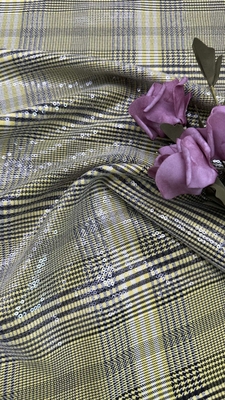ODM Multikleurenlovertje Geborduurde Stof Mesh For Evening Dress