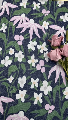 100% nylon zacht metaal mesh gedrukt kant stof voor het maken van vrouwen jurken kleding