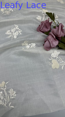 Hoogwaardige bloemen-tulle-weefsel, ademende weefsel, kant weefsel, bladeren weefsel, linnen weefsel