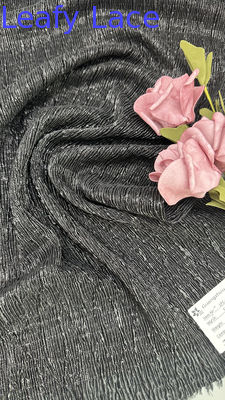 Cobra Metallic Kant Stof Voor Jurken Luxe Zilveren Kleur Feestjurken
