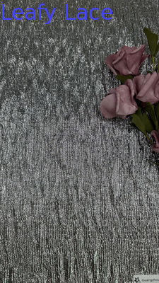 Cobra Sliver Kleur Metalen kantstof Voor jurken Luxe feest bruidsjurken