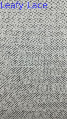 100% katoenen plaid hollow up kant stof voor artistieke elegante romantische bruiloft stof