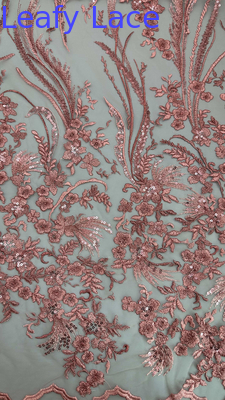 Borduurkant Stof Nieuwe Collectie Grond Elegant Adem Elegant voor Feestjurken