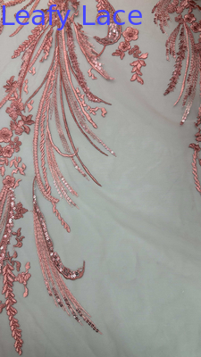 Borduurkant Stof Nieuwe Collectie Grond Elegant Adem Elegant voor Feestjurken