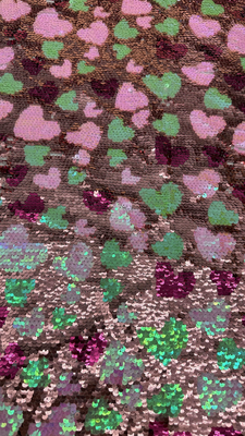 3D Flower Sequin Brood Geborduurd Stof Luxe Hoogwaardige voor feestjurken jurken