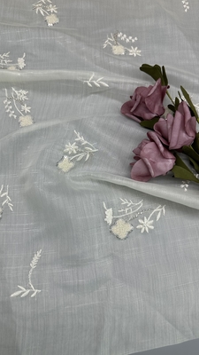 Tulle mesh geborduurde kant stof op maat Luxe op maat Fabriek tot bruidsjurken jurken