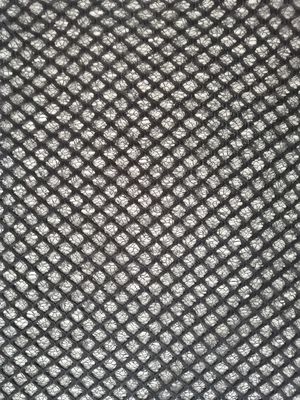 Zwart Diamond Pattern 60 Yards Tulle van In entrepot Mesh Fabric