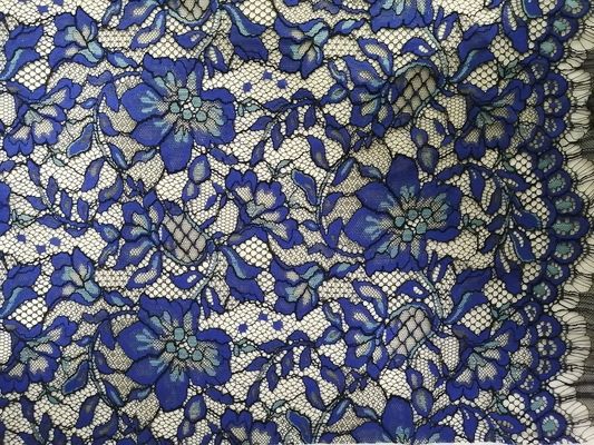 100 van het Blauwe van het de Stoffenhuis van het Wimper Geribde Kant van de de Stoffenkammossel Textiel de Randyards Netwerk