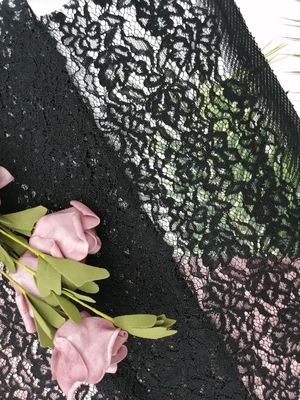 Geribde 3D Bloemenkantstof