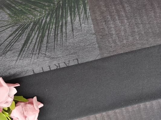 Het zwarte Onderhemd van Rek Elastische Zachte Tulle Mesh Fabric For Lady