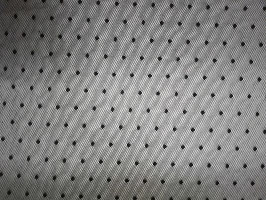 Zwarte het Kantstof van Polkadot elastic mesh soft stretch