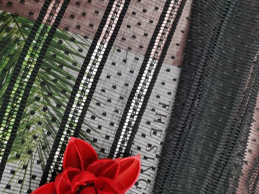 100 Yards 100%-Polyester dieMesh Dot Lace Fabric plooien
