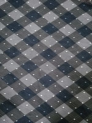 Polyester Dot Printing Flocked Mesh Fabric voor Meisjekleding
