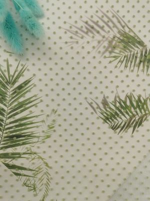 Groen Bijeengekomen Tulle schittert Polka Dot Mesh Fabric