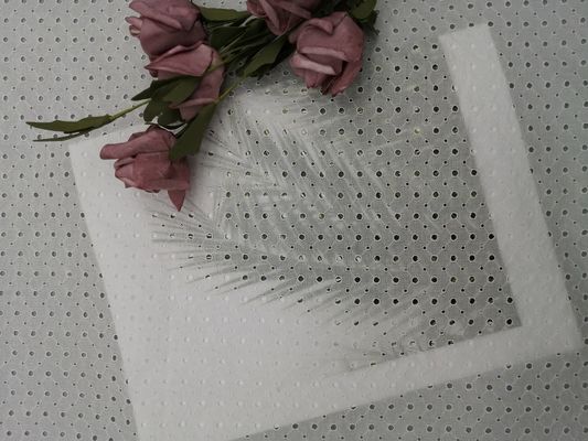 Sakura Cherry Blossom Thread White Embroidered-Oogjestof