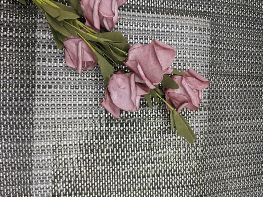 145CM Folie Gedrukt Kant Mesh Pleated Tulle Fabric