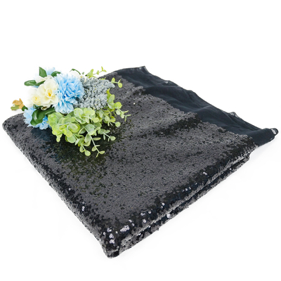 125cm schitteren de Geborduurde Stof van Sparkly Lovertje voor Partijkleding