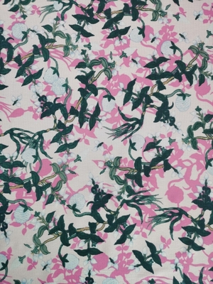 100% nylon Zacht Mesh Printed Lace Fabric voor het Verpakken het Netwerkdruk van Roktulle