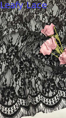 Flocked Chantilly Lace Guipure Luxury Mesh Pattern speciaal voor jurk voor bruidsjurken Customized Manufacturer