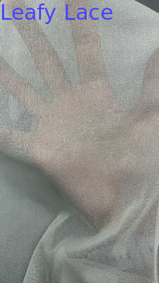 Tule Mesh Stof Voor Jurk Voor Trouwjurken Op Maat Gemaakt Fabrikant Bladeren Jurken