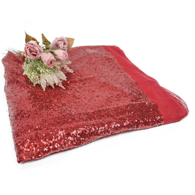 125cm schitteren de Geborduurde Stof van Sparkly Lovertje voor Partijkleding