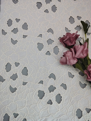 De Grondwit die van Tulle Mesh Printed Lace Fabric Black AZO Vrij bijeenkomen