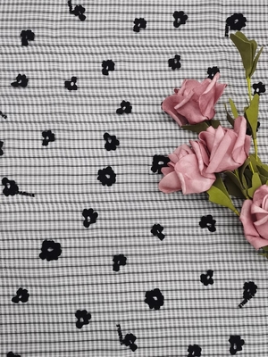 Bloem Tulle Bijeengekomen Mesh Fabric Mesh met het bijeenkomen ontwerp